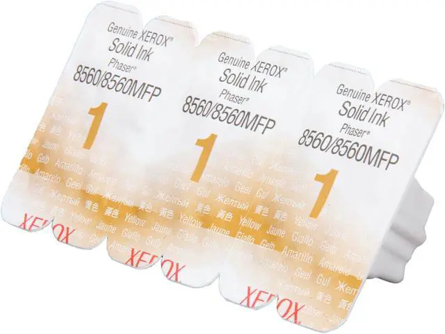 Alt view image 6 of 6 - Xerox 108R00725 Solid Ink - 3 Sticks - Yellow