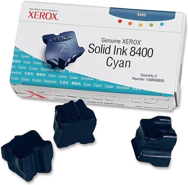 Main image of Xerox 108R00605 Solid Ink - 3 Sticks - Cyan