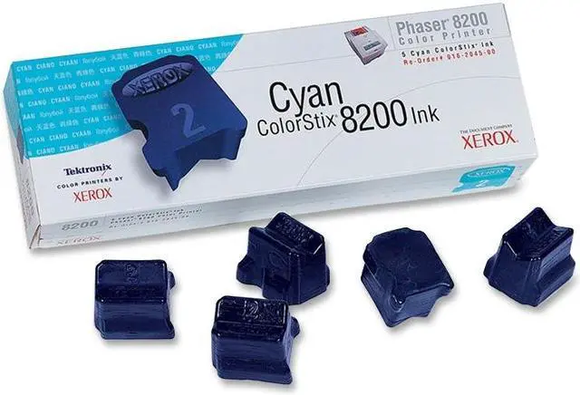 Main image of XEROX 016-2045-00 Ink Sticks For Phaser 8200 Cyan