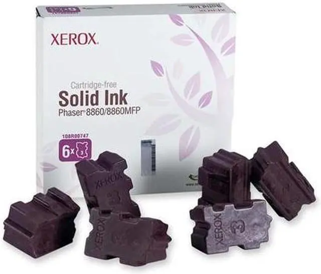 Main image of Xerox 108R00747 Solid Ink - 6 Sticks - Magenta