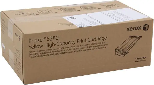 Main image of Xerox 106R01394 High Yield Print Cartridge - Yellow