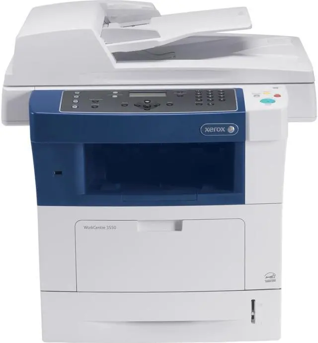 Alt view image 2 of 2 - Xerox WorkCentre 3550/X Plain Paper Print Up to 35 ppm Monochrome Ethernet (RJ-45) / USB Laser Printer
