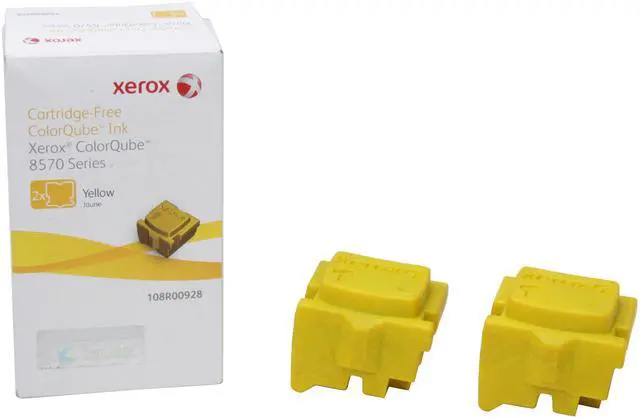 Alt view image 3 of 3 - Xerox 108R00928 Solid Ink - 2 Sticks - Yellow