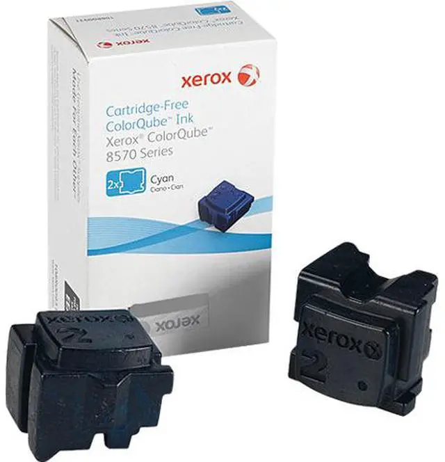 Main image of Xerox 108R00926 Solid Ink - 2 Sticks - Cyan