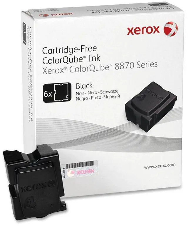 Main image of Xerox 108R00953 Solid Ink - 6 Sticks - Black