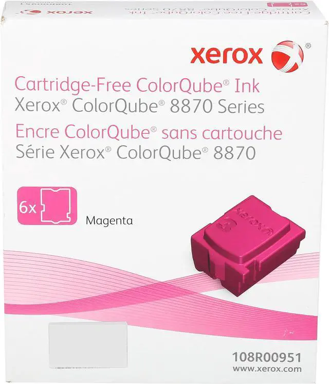 Main image of Xerox 108R00951 Solid Ink - 6 Sticks - Magenta