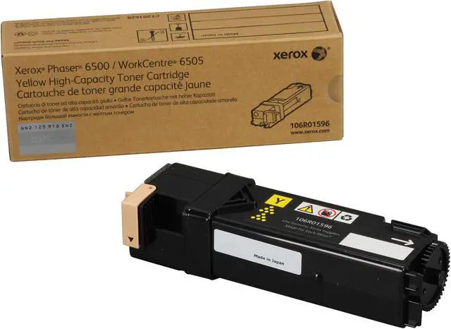 Alt view image 2 of 5 - Xerox 106R01596 High Yield Toner Cartridge - Yellow