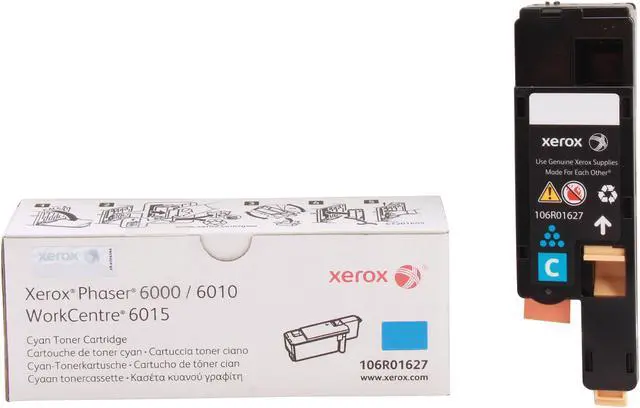 Alt view image 3 of 4 - Xerox 106R01627 Toner Cartridge - Cyan