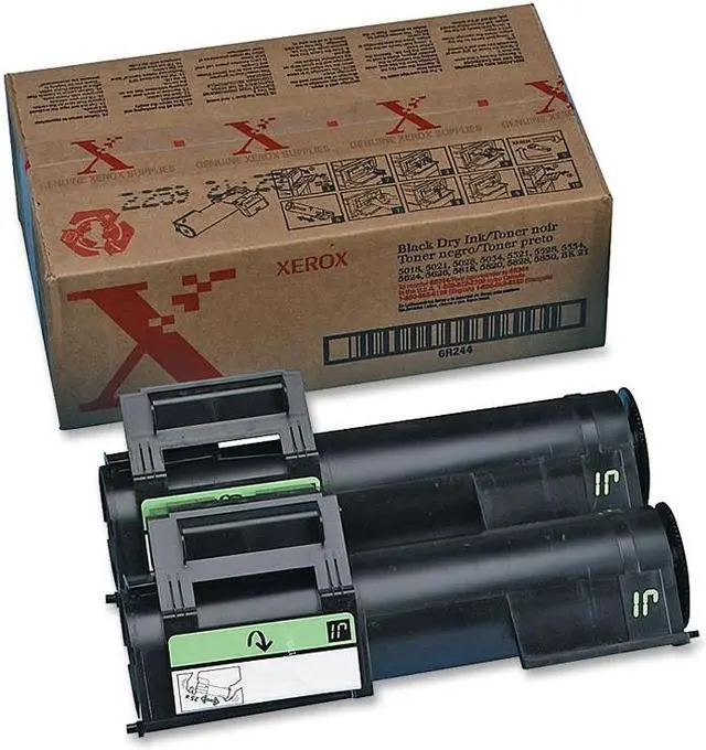 Main image of Xerox 6R244 Toner Cartridge - Dual Pack - Black