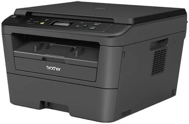 Alt view image 2 of 2 - Brother Certified DCP-L2520DW 3-in-1 Multifunction Wireless Monochrome Laser Printer - Print Scan Copy