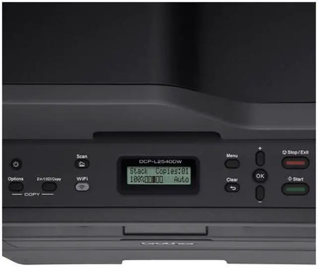 Alt view image 2 of 2 - Brother Certified DCP-L2540DW 3-in-1 Multifunction Wireless Monochrome Laser Printer - Print Scan Copy