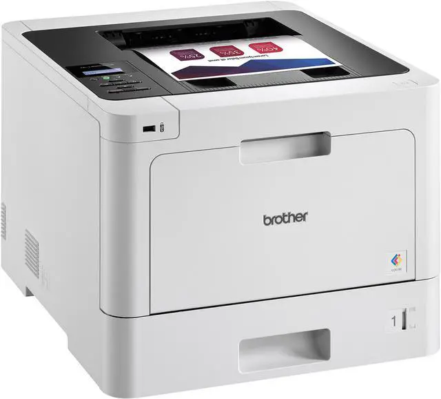 Alt view image 3 of 11 - Brother HL-L8260CDW Business Color Laser Printer, Duplex Printing with Flexible Wireless Networking and Mobile Device Printing
