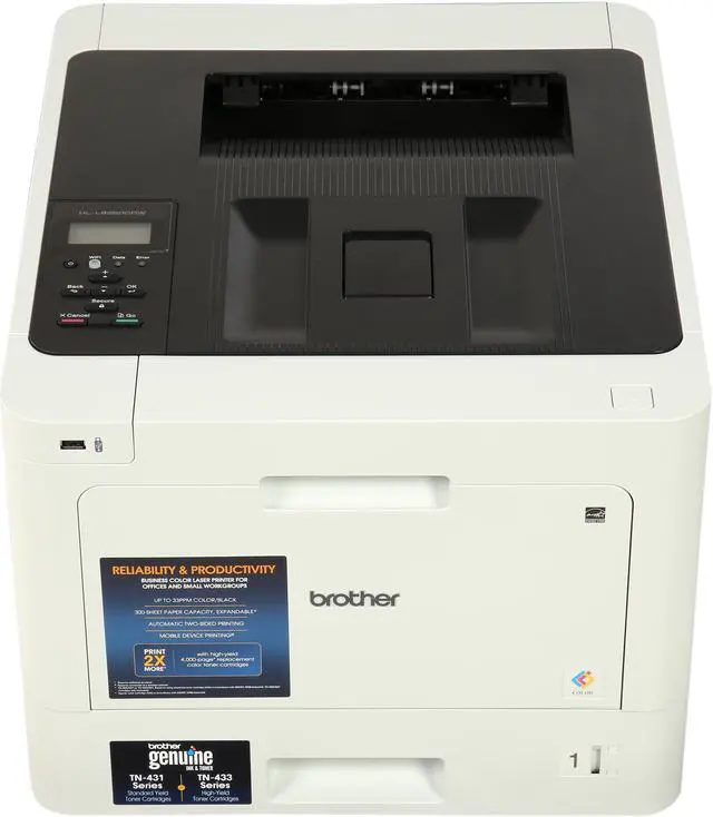 Alt view image 5 of 11 - Brother HL-L8260CDW Business Color Laser Printer, Duplex Printing with Flexible Wireless Networking and Mobile Device Printing