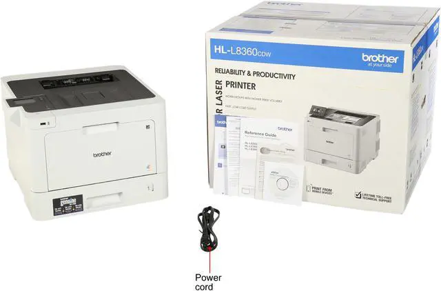 Alt view image 11 of 10 - Brother HL-L8360CDW Business Wireless Color Laser Printer with Automatic Duplex Printing, Mobile Printing, Cloud Printing
