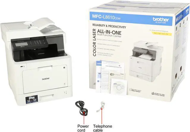 Alt view image 11 of 11 - Brother MFC-L8610CDW Wireless Duplex All-in-One Color Laser Printer