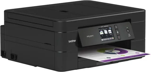 Alt view image 3 of 3 - Brother MFC-J690DW Wireless Duplex Multi-function Color All-in-One Inkjet Printer with Mobile Printing