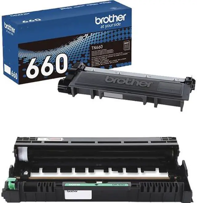 Main image of Brother TN660 High Yield Black Toner Cartridge and DR630 Drum Unit Set