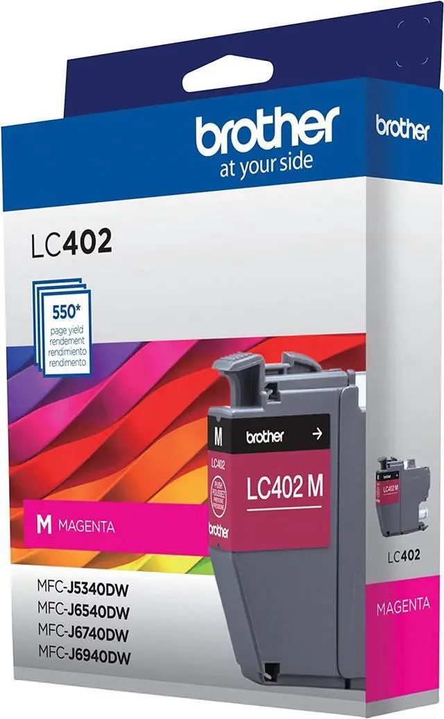Alt view image 2 of 2 - Brother LC402MS  Magenta Ink Cartridge for MFCJ5340DW J6540DW J6940DW