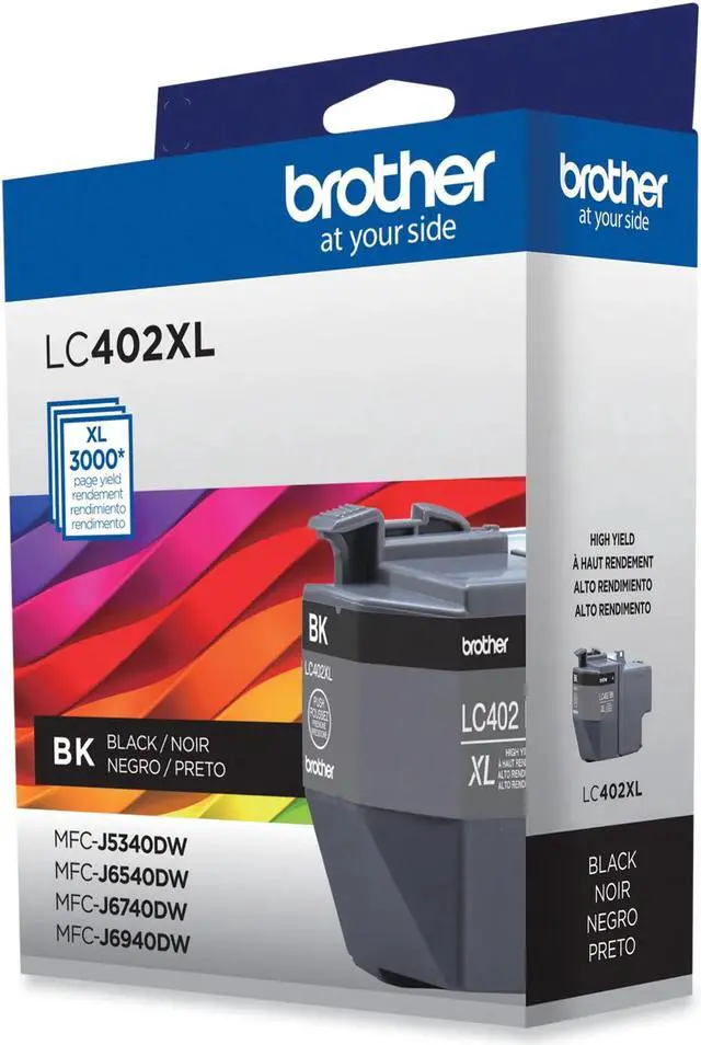 Alt view image 2 of 2 - Brother LC402XLBKS High-Yield Ink, 3,000 Page-Yield, Black