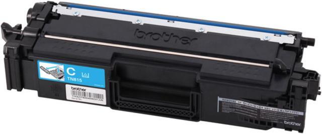 Brother TN815C Original Super High (XXL Series) Yield Laser Toner Cartridge - Cyan - 1 Each - 12000 Pages