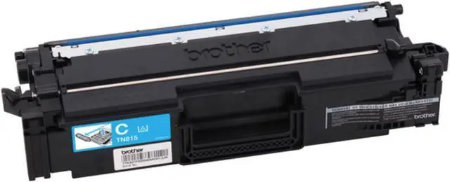 Alt view image 2 of 3 - Brother TN815C Original Super High (XXL Series) Yield Laser Toner Cartridge - Cyan