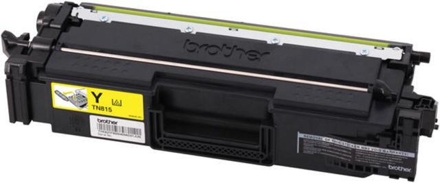 Brother TN815Y Original Super High (XXL Series) Yield Laser Toner Cartridge - Yellow - 1 Each - 12000 Pages