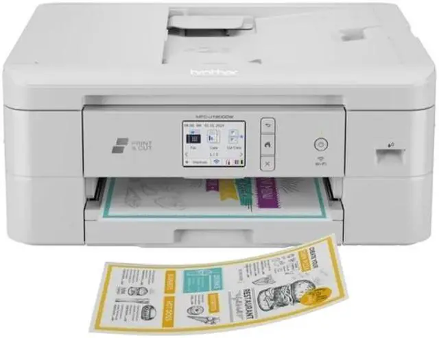 Main image of Brother MFC-J1800DW Print & Cut All-in-One Color Inkjet Printer with automatic paper cutter