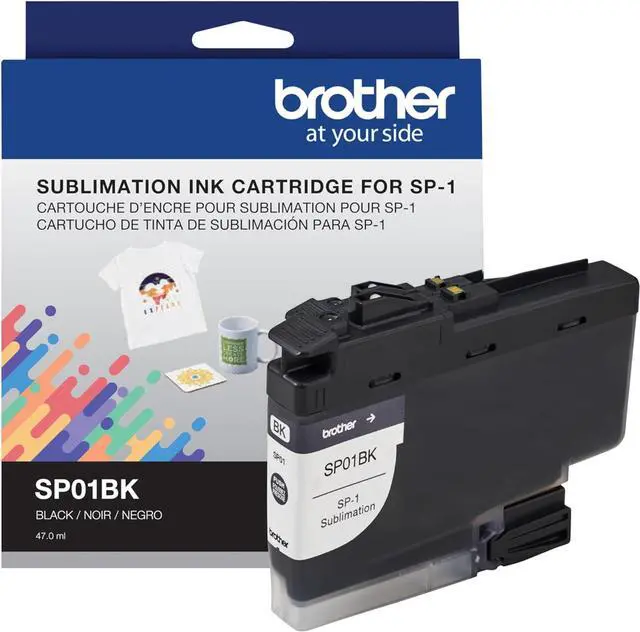 Alt view image 2 of 2 - Brother Sublimation Ink - Black  SP01BKS