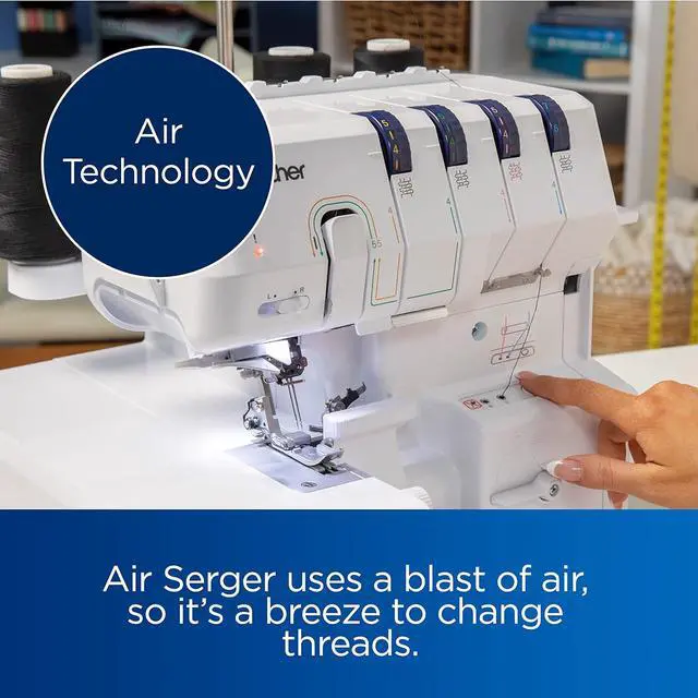 Alt view image 3 of 3 - Brother AIR1800 Air Serger