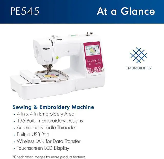 Alt view image 2 of 3 - Brother 4x4 Embroidery Machine