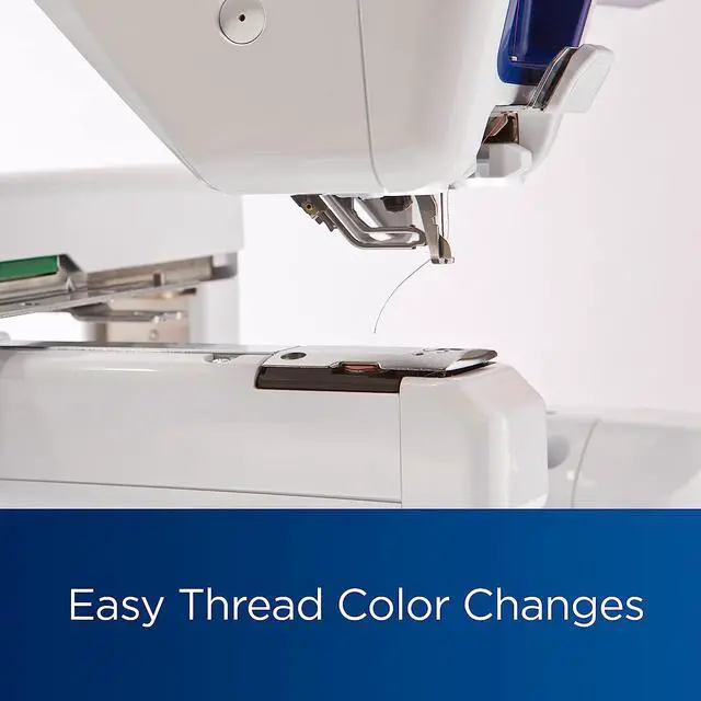 Alt view image 2 of 3 - Brother Persona PRS100 Single Needle Embroidery Machine with 4-Spool Thread Stand and Free Arm Embroidery