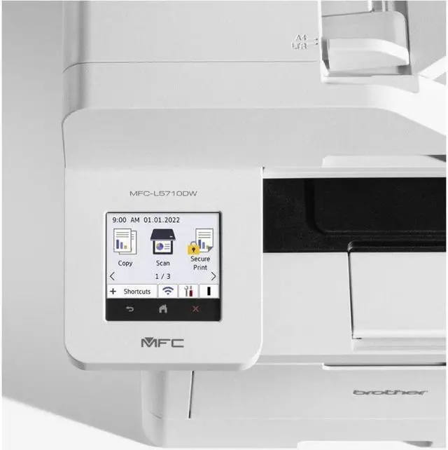 Alt view image 4 of 5 - Brother MFC-L5710DW Wired & Wireless Laser Multifunction Printer - Monochrome    MFCL5710DW