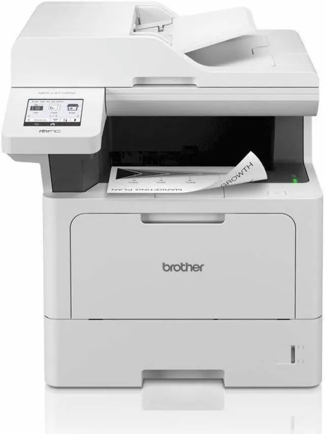 Alt view image 2 of 5 - Brother MFC-L5710DW Wired & Wireless Laser Multifunction Printer - Monochrome    MFCL5710DW