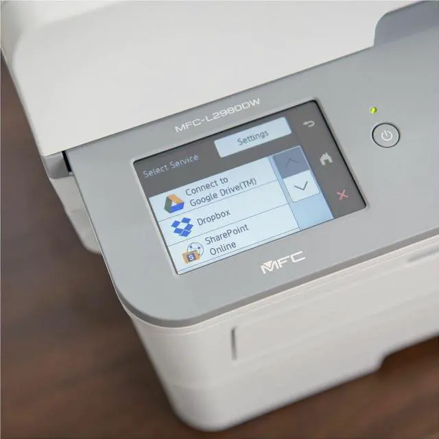 Alt view image 4 of 6 - Brother MFC-L2980DW Wired & Wireless Laser Multifunction Printer - Monochrome   MFCL2980DW