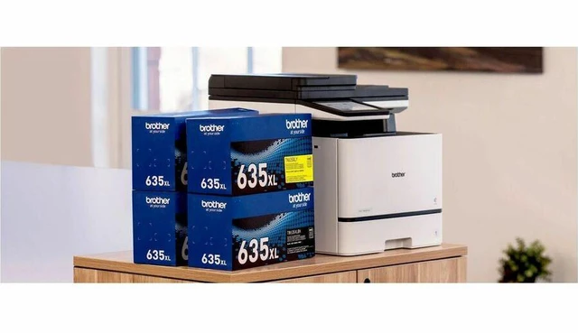 Alt view image 5 of 5 - Brother MFC-L8930CDW Business Color Laser All-in-One Printer with Duplex Print, Scan, Copy, Low-Cost Printing- Up to 33ppm color / black- 2400 x 600 dpi