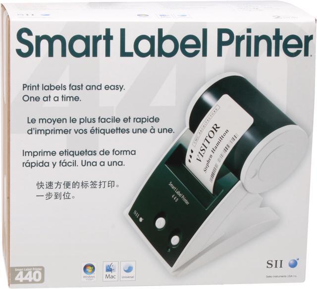 Alt view image 8 of 8 - Seiko Smart Label SLP 440 Direct Thermal 2-3 seconds per label 300 dpi Label Printer