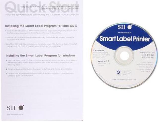 Alt view image 7 of 8 - Seiko Smart Label SLP 440 Direct Thermal 2-3 seconds per label 300 dpi Label Printer