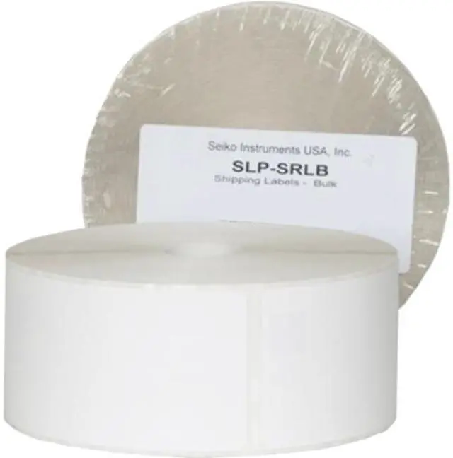 Main image of SEIKO SLPSRL SmartLabel SLP-SRL Shipping Label - 2.12" Width x 4" Length - 220/Roll - 0.79" CoreRoll - White