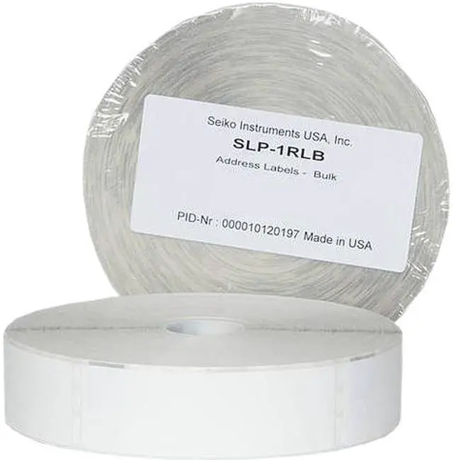 Main image of Seiko SLP-1RLB Bulk Address Labels, 1-1/8" x 3-1/2", White - 1 Roll (1000 Labels)