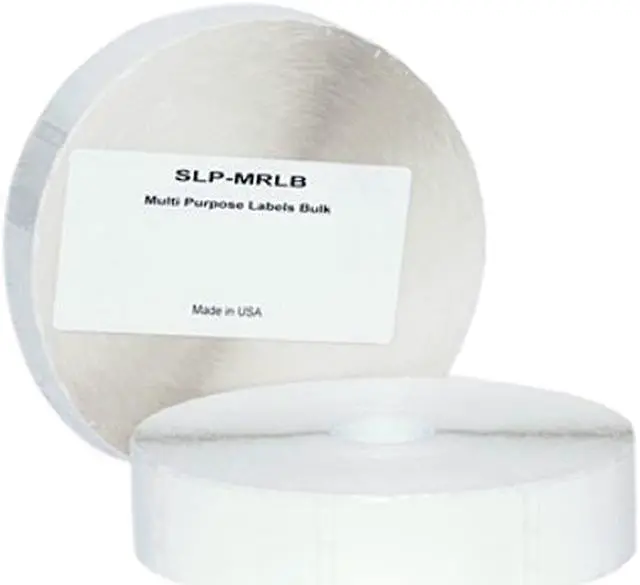 Main image of Seiko Bulk Opaque Multiuse Labels, 1-1/8 x 2, White, 1700/Roll