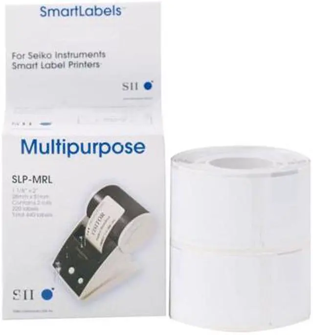 Main image of Seiko Instruments USA Multipurpose Label SLP-MRL-6PK