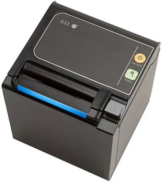 Main image of Seiko RP-E10 Thermal Receipt Printer, 203 dpi, USB, Top Exit, Auto Cutter, Black - RP-E10-K3FJ1-U1C3