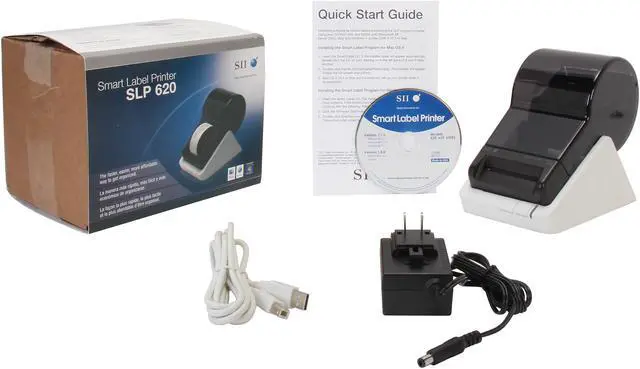 Alt view image 6 of 6 - Seiko SL 620 2.28" Direct Thermal Label Printer, 203 dpi, USB, Windows, Mac OS, or Linux