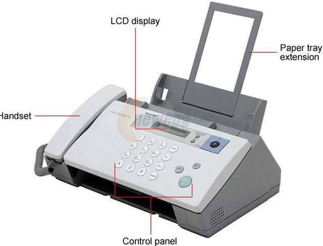 Alt view image 2 of 13 - SHARP UX-B20 Fax Machine