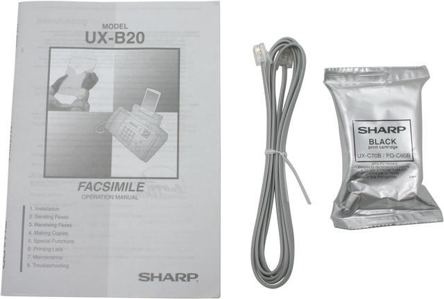 Alt view image 12 of 13 - SHARP UX-B20 Fax Machine