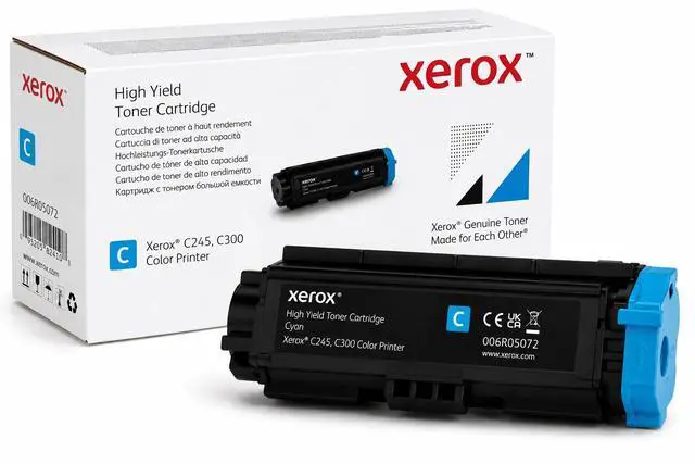 Main image of Xerox 006R05072 Cyan Print Cartridge for Xerox C240, 245, 255, C300, 303, 305 - XER006R05072