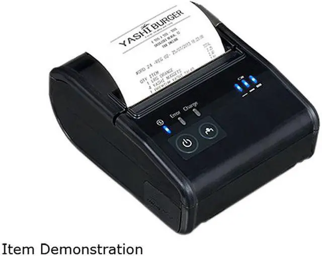 Alt view image 2 of 5 - Epson Mobilink TM-P80 Mobile Wireless Receipt Printer – Black C31CD70551