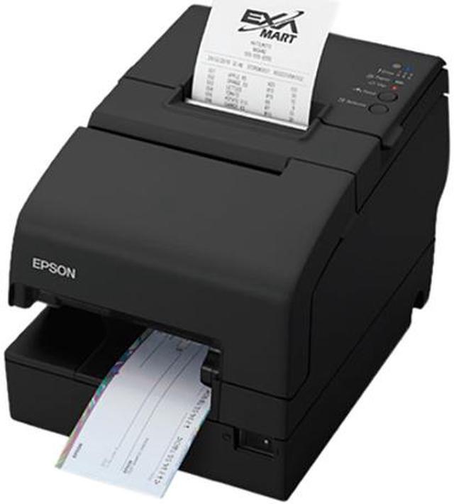 Main image of Epson OmniLink TM-H6000V Multifunction POS Printer for Retail & Financial Services, MICR + Endorsement, Serial (S01), Black - C31CG62034