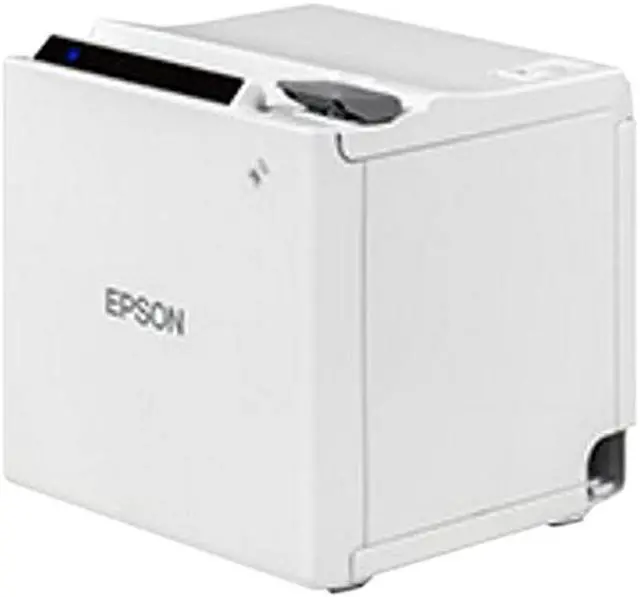 Main image of EPSON TM-M10 (C31CE74011) Thermal 203 dpi Bluetooth Auto-cutter Receipt Printer - White