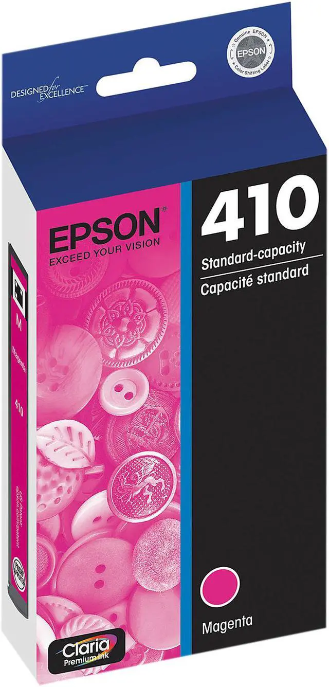 Alt view image 2 of 2 - EPSON Claria Premium 410 T410320-S Ink Cartridge Magenta